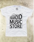 Camiseta  Paranoid Music Store