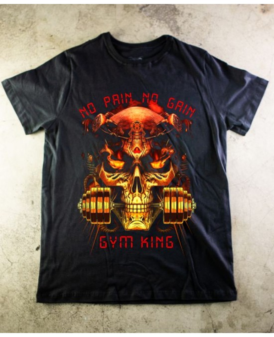 Camiseta NO PAIN NO GAIN  07  - Paranoid Music Store
