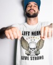 Camiseta LIFT HEAVY 01  - Paranoid Music Store