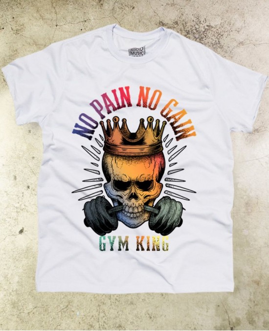 Camiseta NO PAIN NO GAIN 01  - Paranoid Music Store