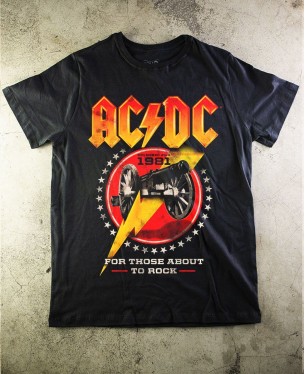 Camiseta ACDC TS1501 Oficial - Paranoid Music Store