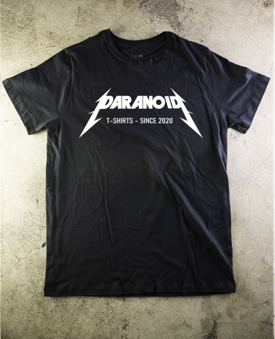 Camiseta Paranoid Metallica Oficial - Paranoid Music Store