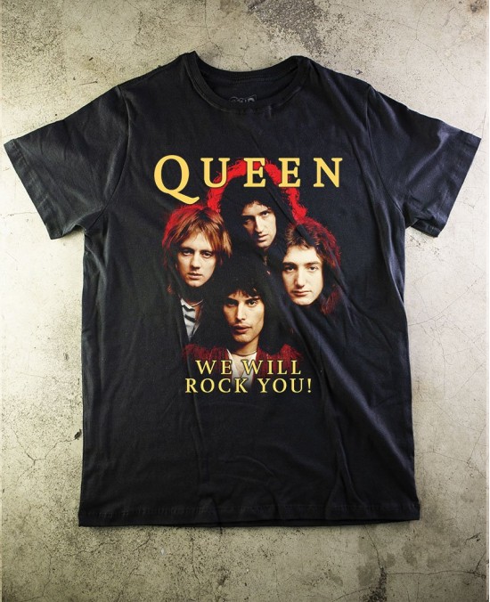 Camiseta Queen 02 Oficial - Paranoid Music Store