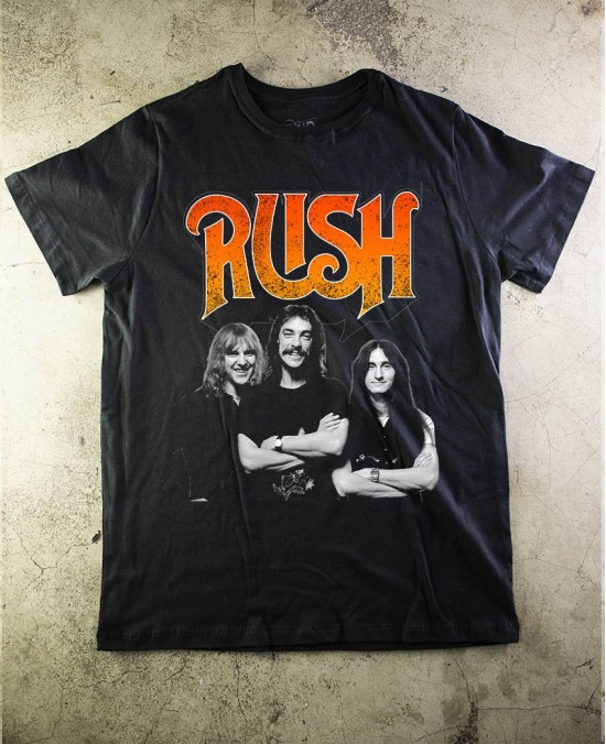 Camiseta Rush 02 Oficial - Paranoid Music Store
