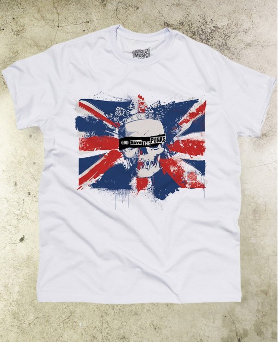 Camiseta Sex Pistols 01 QRcode Oficial - Paranoid Music Store