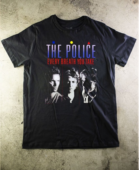 CAMISETA The Police 03  Oficial - Paranoid Music Store