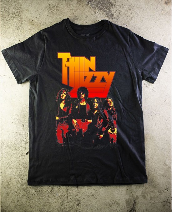 CAMISETA CAMISETA THIN LIZZY 01  Oficial - Paranoid Music Store