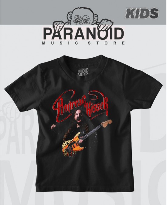 Camiseta Andreas Kisser  01 Infantil - Sepultura