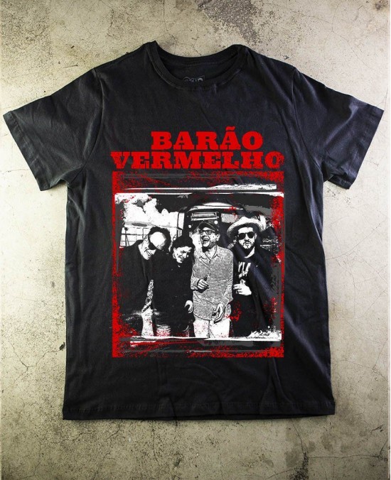 Camiseta Barão Vermelho 01 Oficial - Paranoid Music Store