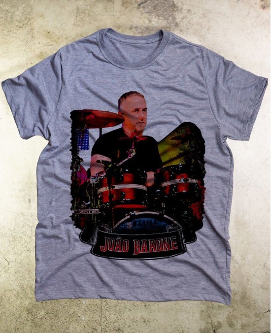 Camiseta João Barone 01 Oficial - Os Paralamas do Sucesso - Paranoid Music Store (Vintage)