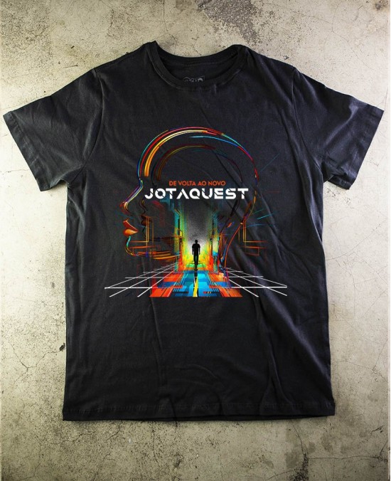 Camiseta Jota Quest De Volta ao Novo Oficial - Paranoid Music Store