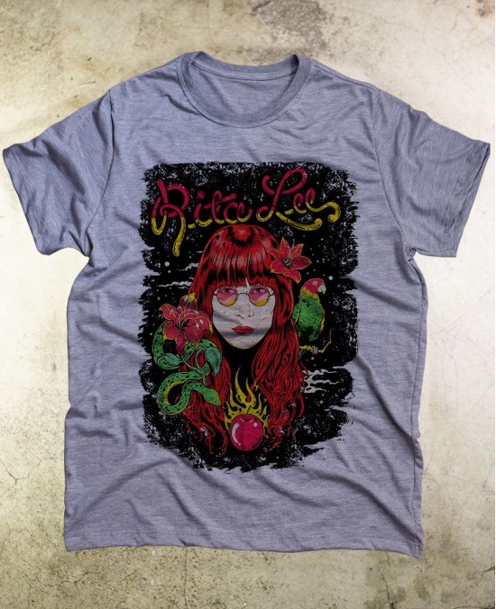 Camiseta Rita Lee 01 Oficial -  Paranoid Music Store - Vintage
