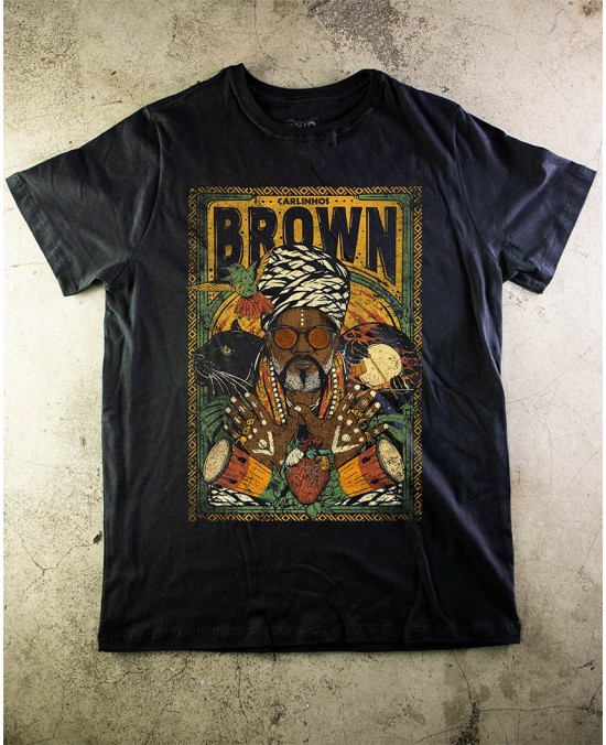 Camiseta Carlinhos Brown Oficial 02 - Paranoid Music Store