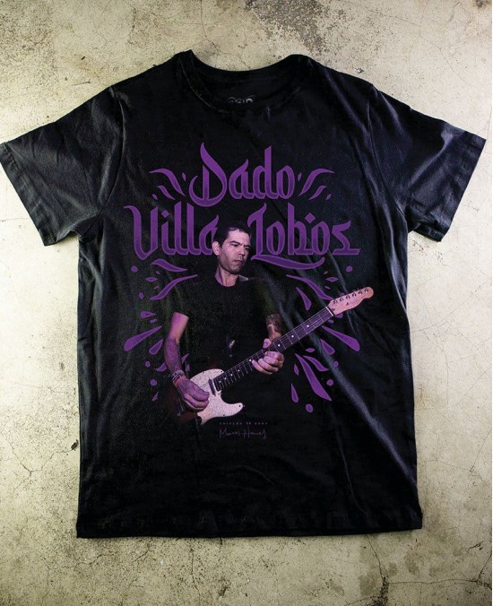 Camiseta Dado Villa Lobos 01 Oficial - Paranoid Music Store