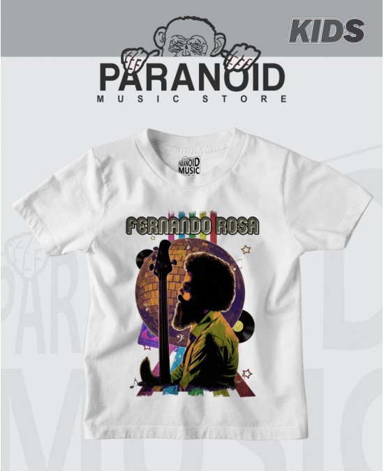 Camiseta Fernando Rosa 02 Infantil Oficial - Paranoid Music Store
