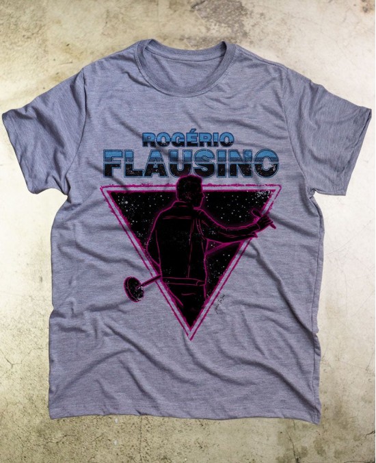 Camiseta Rogério Flausino 01 Oficial - Paranoid Music Store