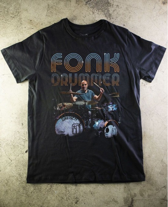 Camiseta Fonk Drummer 01 Oficial - Paranoid Music Store