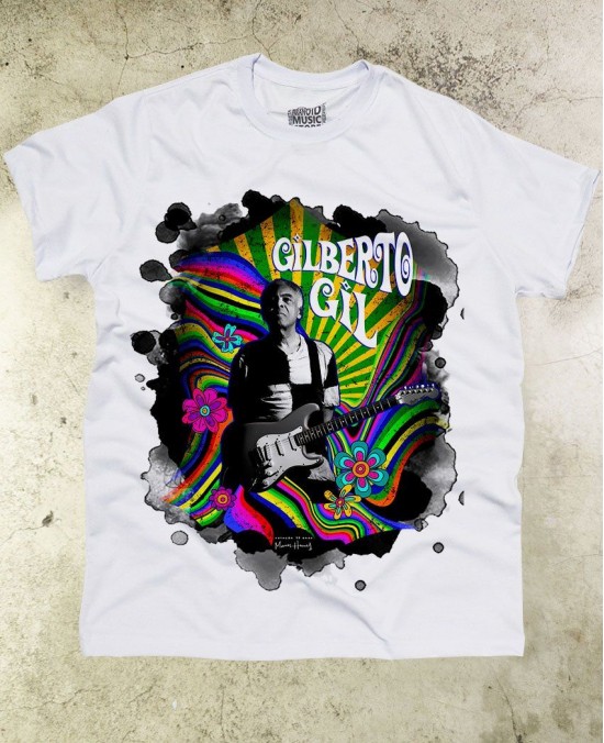 Camiseta Gilberto Gil 01 Oficial - Paranoid Music Store