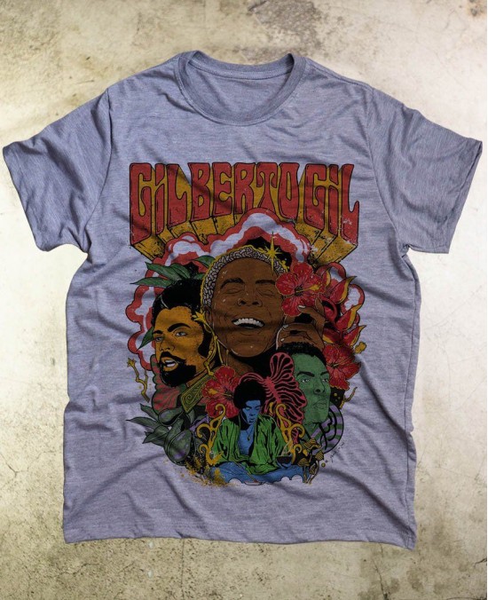 Camiseta Gilberto Gil 03 Oficial - Paranoid Music Store