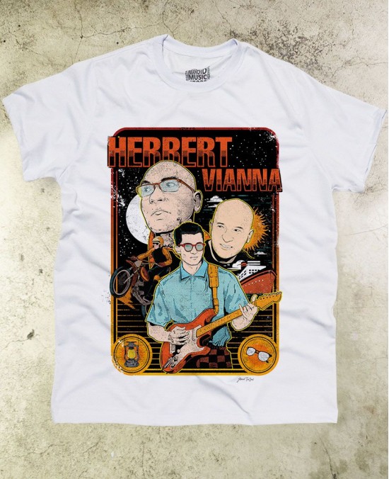 Camiseta Herbert Vianna 01 Oficial - Paranoid Musica Store