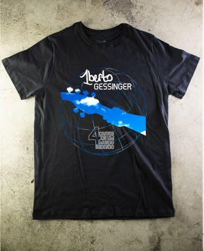 Camiseta Humberto Gessinger 4 Cantos de um mundo Redondo - Oficial - Paranoid Music Store