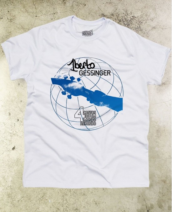 Camiseta Humberto Gessinger 4 Cantos de um mundo Redondo - Oficial - Paranoid Music Store