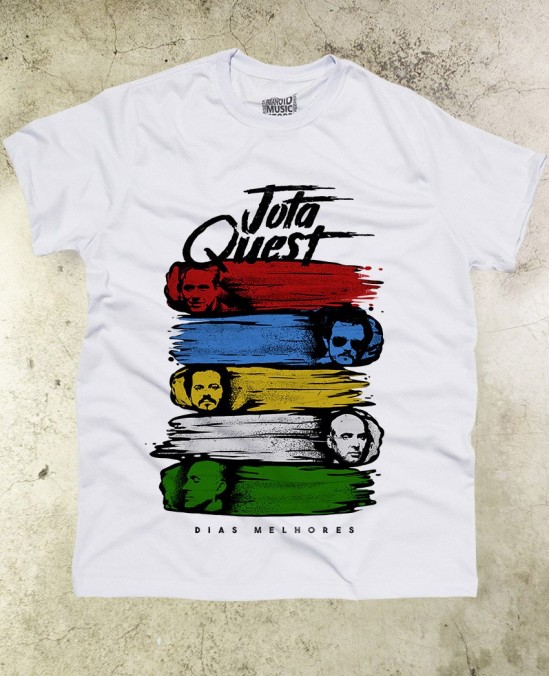 Camiseta Jota Quest Oficial 02 - Paranoid Music Store