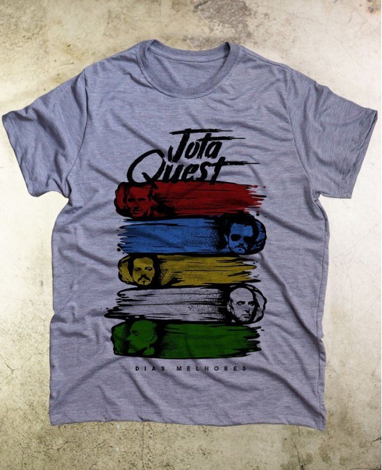 Camiseta Jota Quest Oficial 02 - Paranoid Music Store (Vintage)