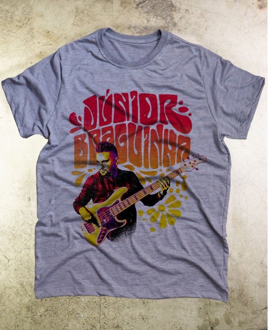 Camiseta Júnior Braguinha Oficial 01 - Paranoid Music Store