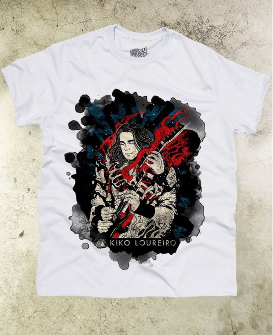 Camiseta Kiko Loureiro Oficial 01 - Paranoid Music Store