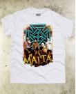 Camiseta Banda Malta 01 Oficial - Paranoid Music Store