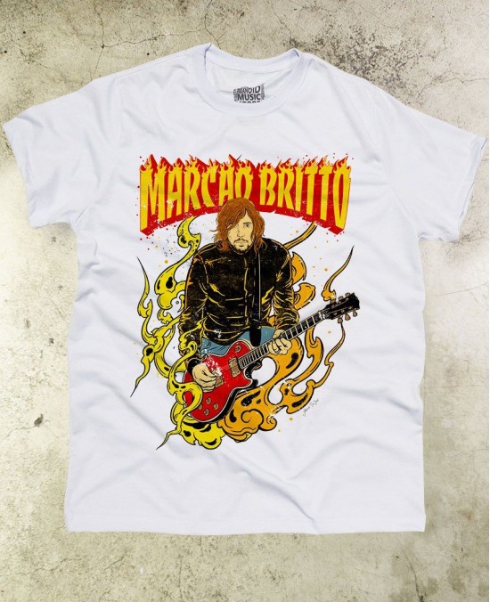 Camiseta Marcão Brito Oficial 01 - Paranoid Music Store