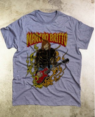 Camiseta Marcão Brito Oficial 01 - Paranoid Music Store