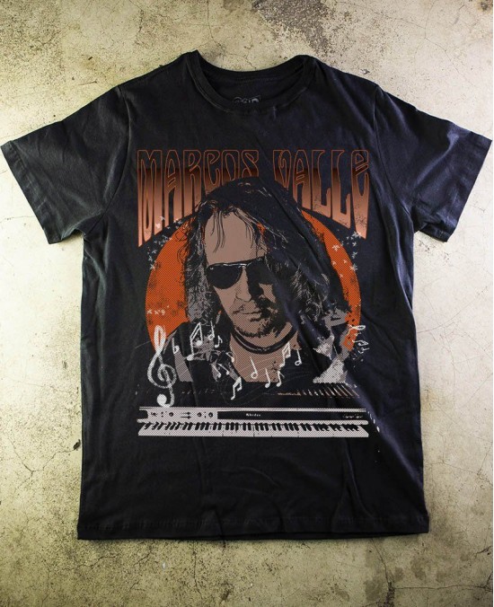 Camiseta Marcos Valle 01 Oficial - Paranoid Music Store