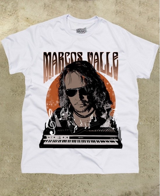 Camiseta Marcos Valle 01 Oficial - Paranoid Music Store