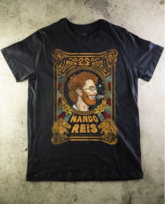 Camiseta Nando Reis Oficial 01 - Paranoid Music Store