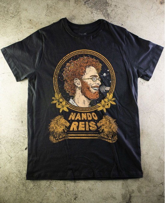 Camiseta Nando Reis Oficial 02 - Paranoid Music Store