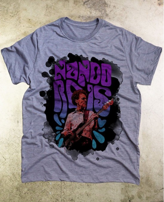 Camiseta Nando Reis Oficial 03 - Paranoid Music Store