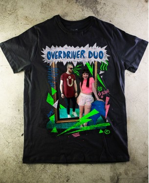 Camiseta Overdriver Duo 01 Oficial - Paranoid Music Store