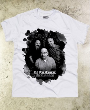 Camiseta Os Paralamas do Sucesso 01 Oficial - Branca