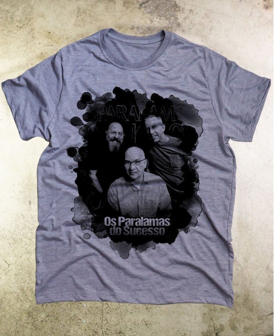 Camiseta Os Paralamas Oficial 01 - Paranoid Music Store