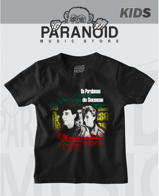 Camiseta Os Paralamas Infantil Oficial 03 - Paranoid Music Store