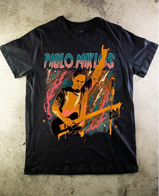 Camiseta Paulo Miklos 01 - Oficial  - Paranoid Music Store