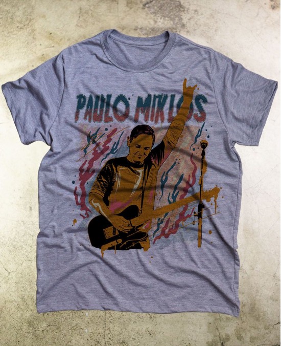 Camiseta Paulo Miklos 01 Oficial - Paranoid Music Store