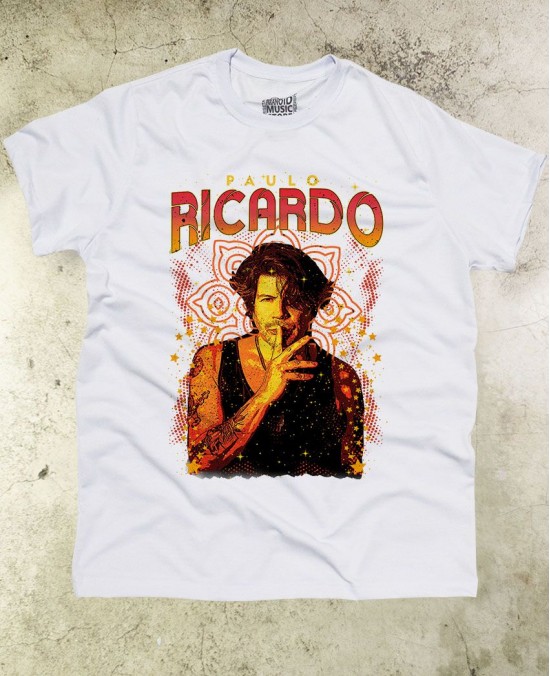Camiseta Paulo Ricardo 02 Oficial -  Paranoid Music Store