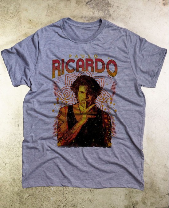 Camiseta Paulo Ricardo 02 Oficial -  Paranoid Music Store