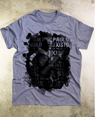 Camiseta Paulo Xisto Oficial 01 - Paranoid Music Store