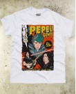 Camiseta Pepeu Gomes 01 Oficial - Banda Novos Baianos - Paranoid Music Store (Branca)