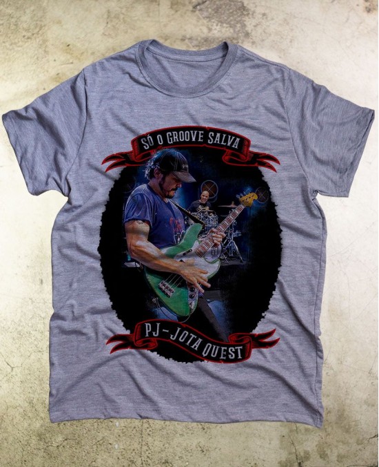 Camiseta PJ 01 Oficial - Paranoid Music Store