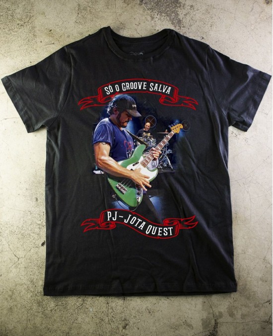 Camiseta PJ 01 Oficial 01 - Paranoid Music Store